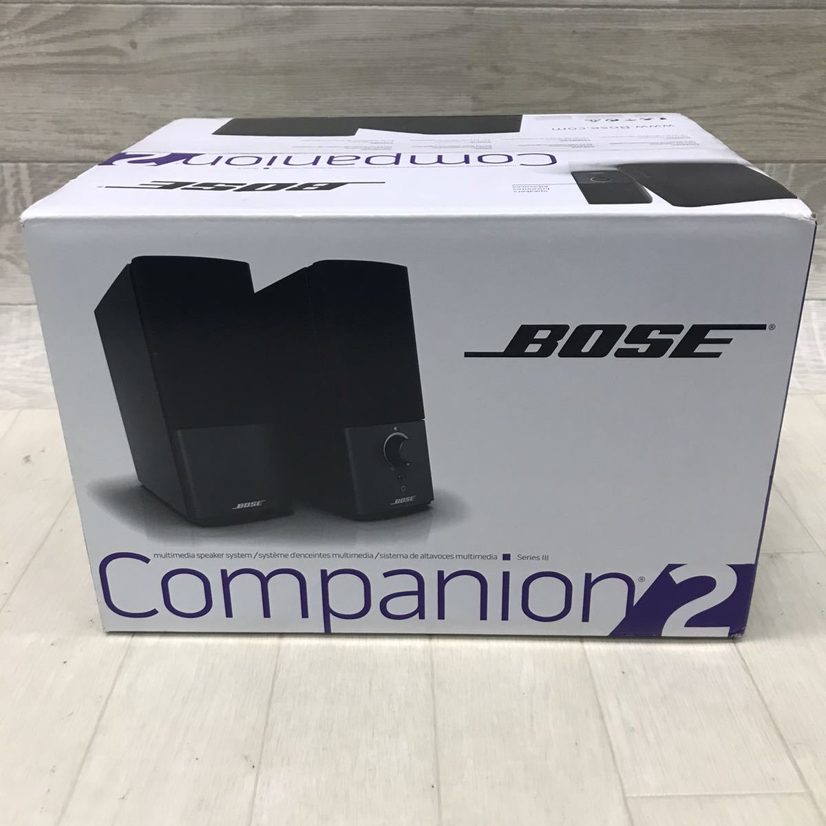 保管品 新品 中身未開封 Bose Companion 2 Series III multimedia