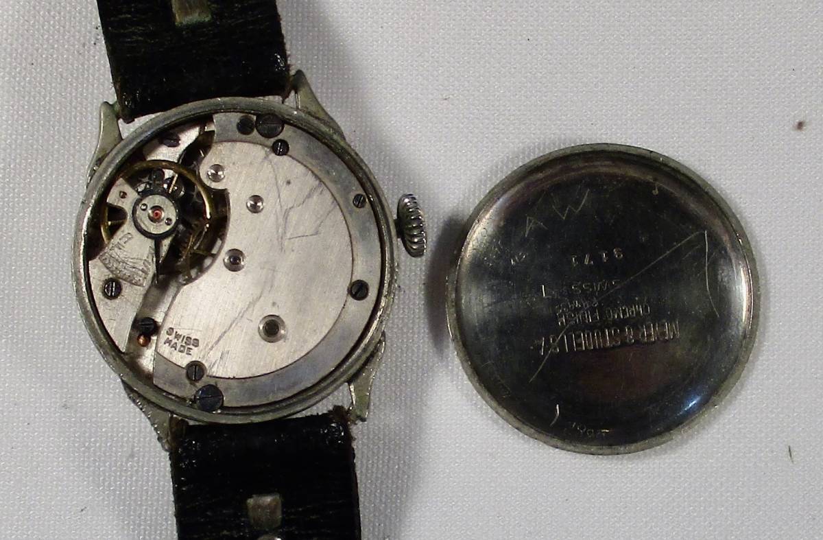* antique cylinder .. machine gentleman for wristwatch Switzerland 1930 year year about 