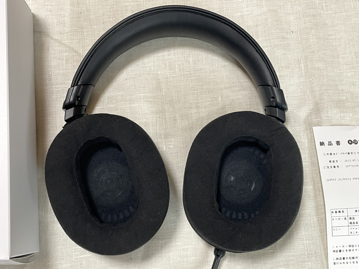 ☆送料無料☆ モニターヘッドホン MDR-MV1 バランスケーブル付き ☆送料無料☆ モニターヘッドホン MDR-MV1 バランスケーブル付き