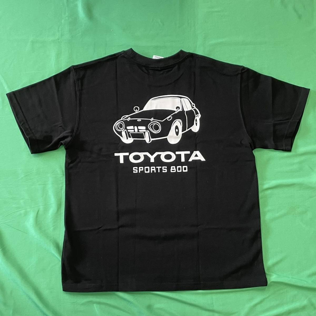 新品 未使用 数量限定 トヨタ　スポーツ　800　Tシャツ　サイズ　S M L XL　黒　グレー_画像2