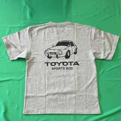 新品 未使用 数量限定 トヨタ　スポーツ　800　Tシャツ　サイズ　S M L XL　黒　グレー_画像6