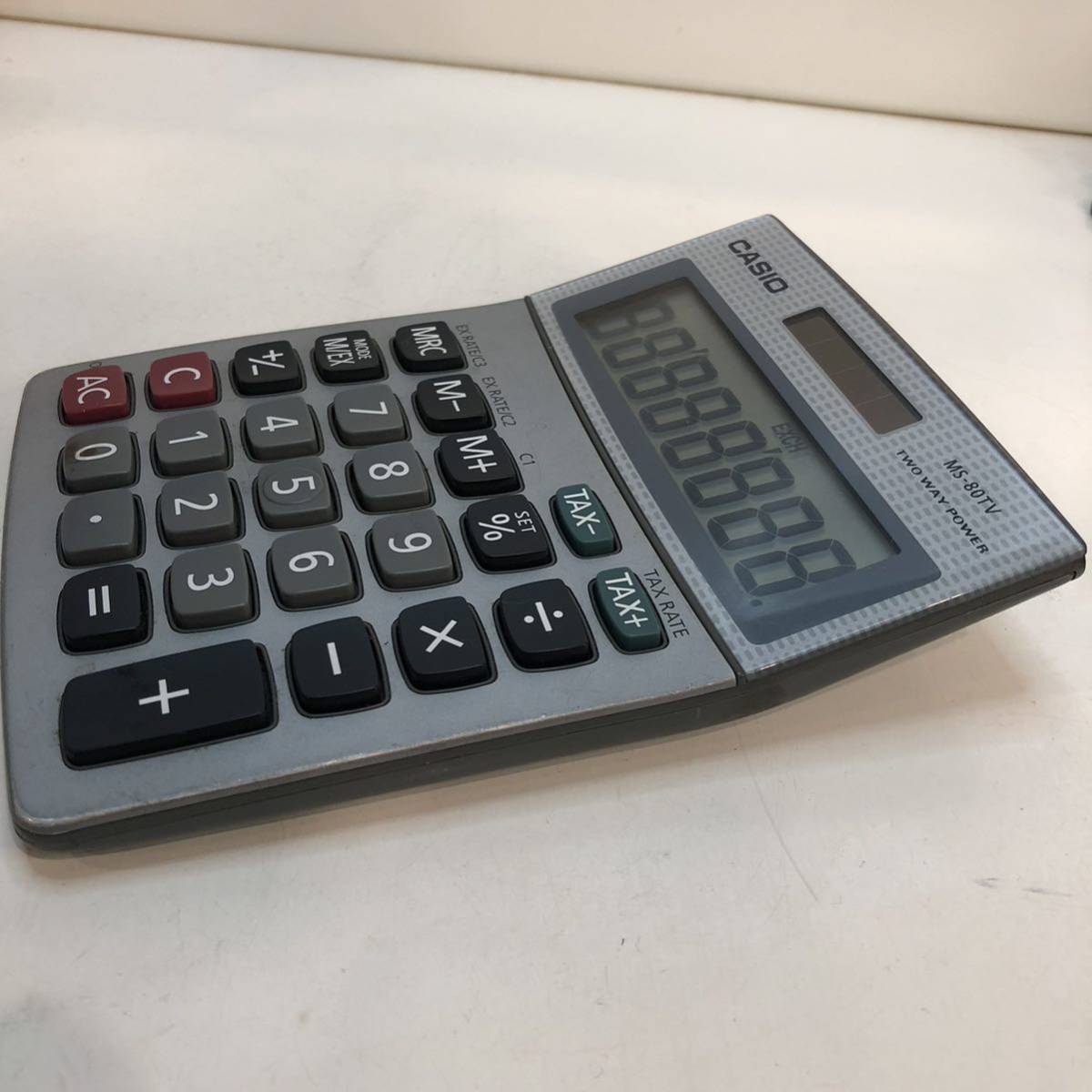  calculator CASIO MS-80TV