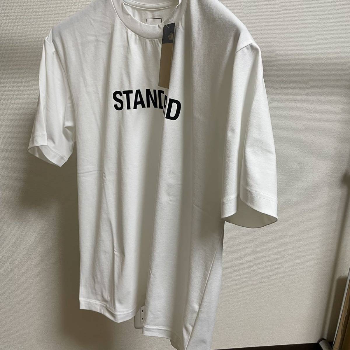 ノースフェイス スタンダード限定 Tシャツ【Mサイズ】S/S STANDARD PARCEL TEE ホワイト 白【NT32330R】半袖T  直営店限定【新品・送料込】