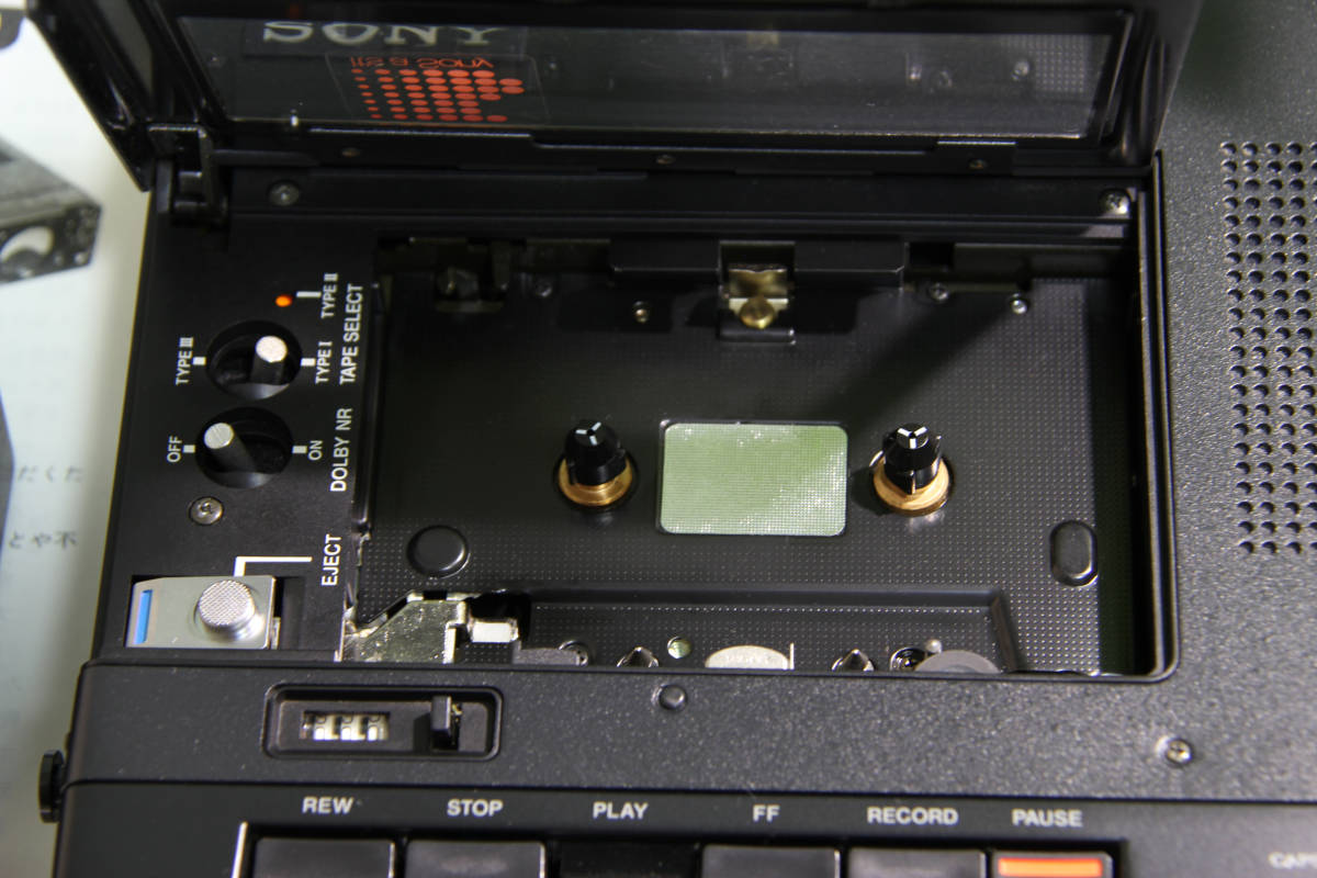 SONY卡式錄音機TC - D 5 Pro II保養項目·美容項目 原文:ＳＯＮＹ　カセットデッキ　ＴＣ－Ｄ５ＰｒｏⅡ　整備品・美品