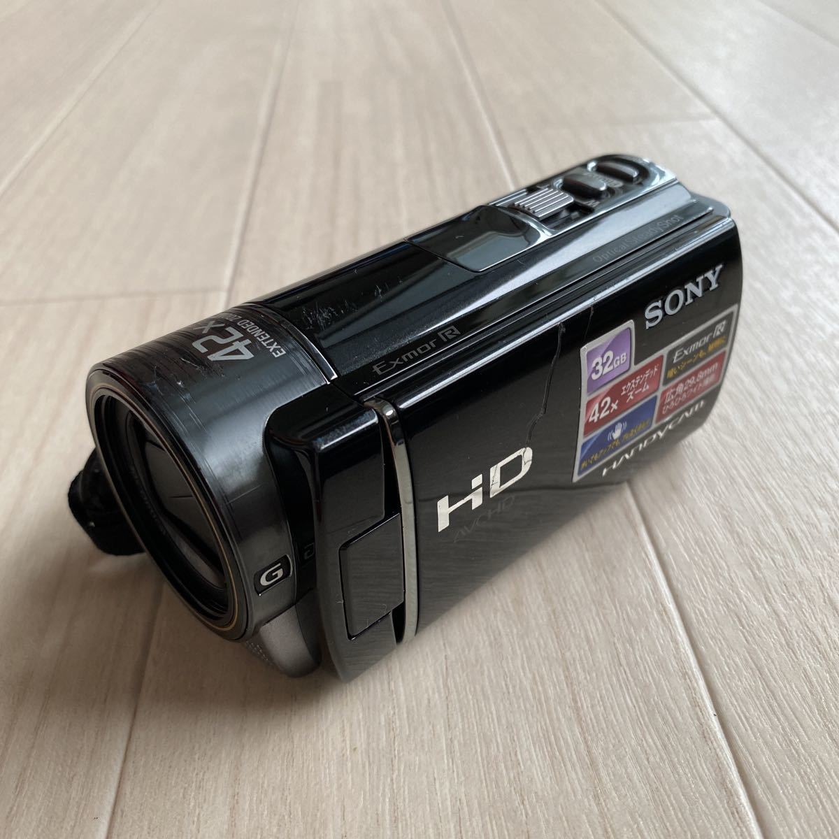 送料込】 HDR-CX180 HD HANDYCAM SONY ソニー V275 32GB デジタル