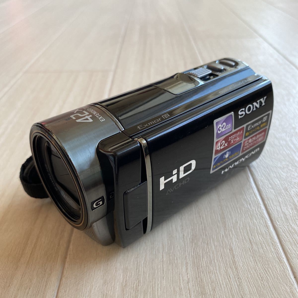 SONY HANDYCAM HD HDR-CX180 ソニー デジタルビデオカメラ 32GB V295_画像1