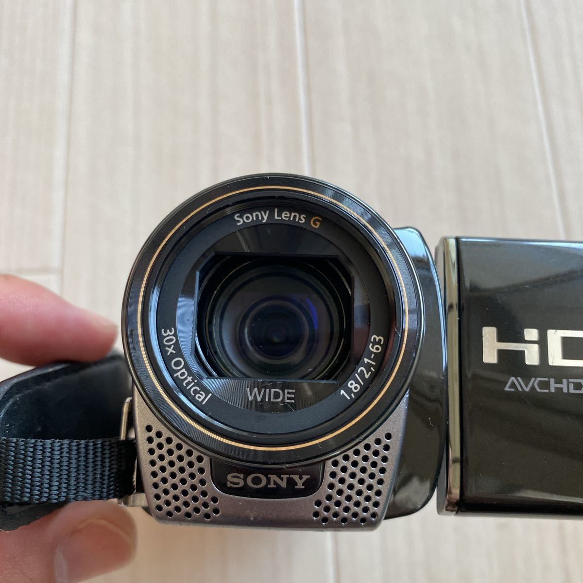 SONY HANDYCAM HD HDR-CX180 ソニー デジタルビデオカメラ 32GB V295_画像7