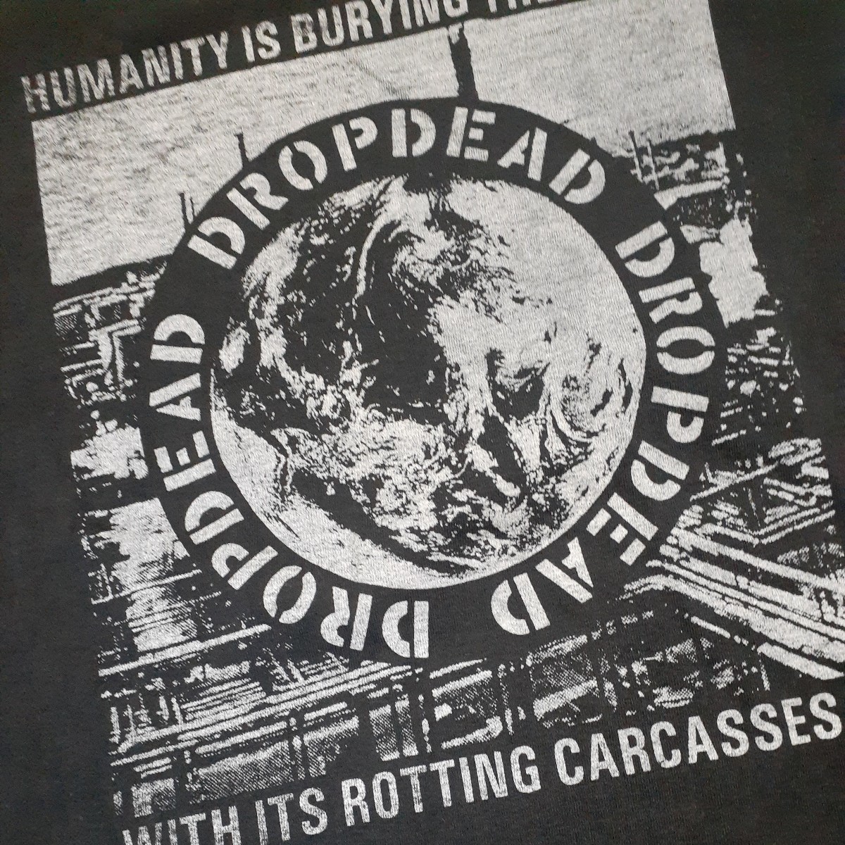 ビンテージ DROPDEAD Tシャツ ドロップデッド バードコアpunk _画像1