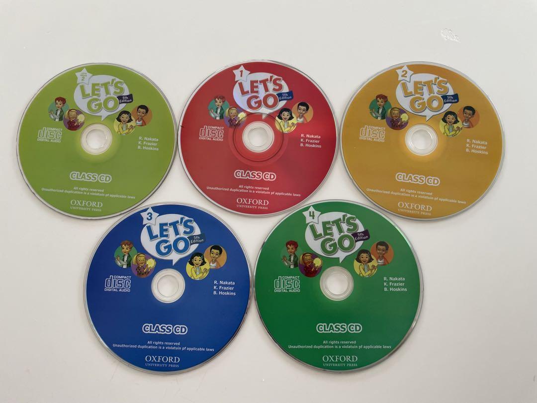Let’s go level begin 2 & level 1,2,3,4 Full Class CD-ROMs_画像1