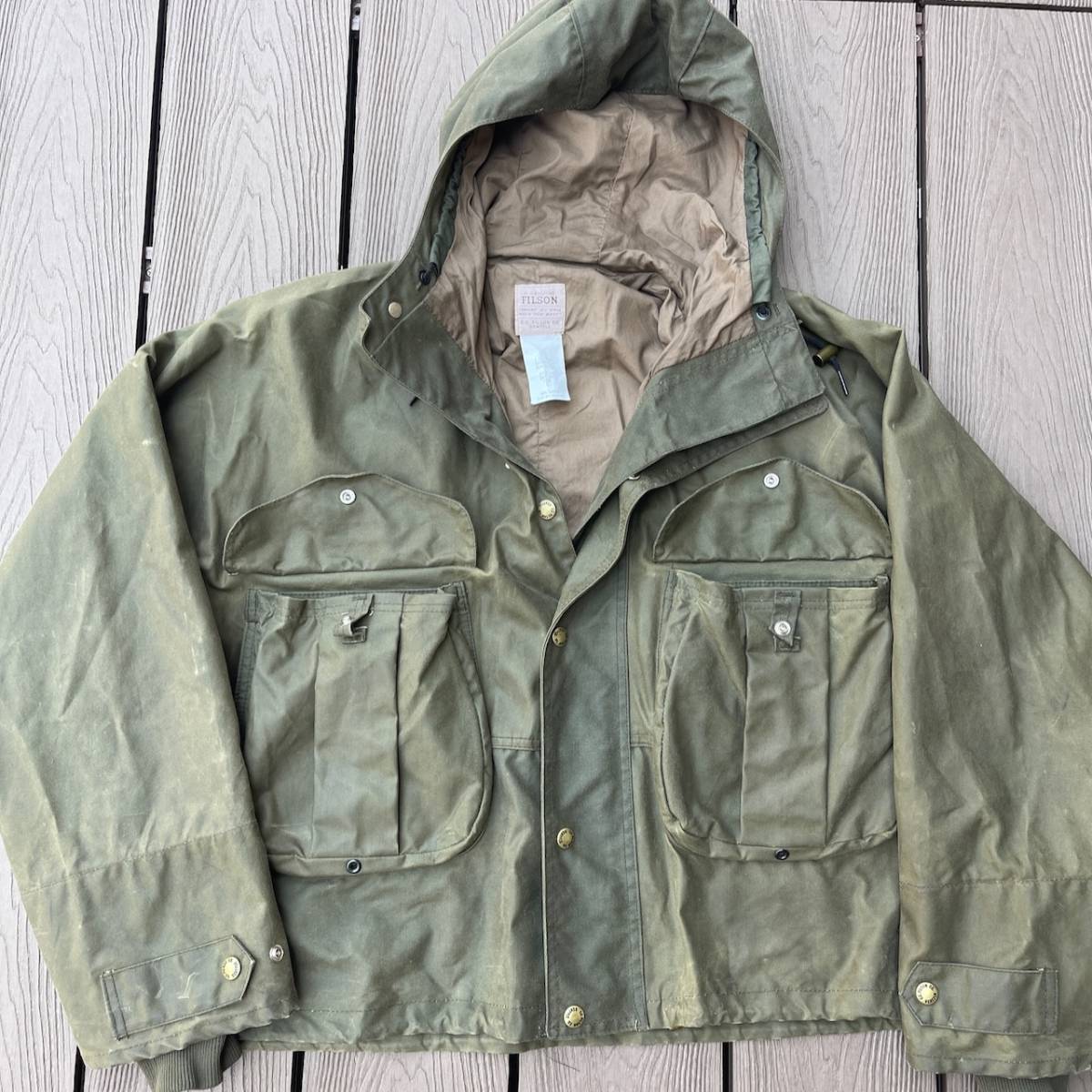 FILSON Wading Jacket Style 437 オールド　ビンテージ　フィルソン　フィッシング　ウェーディング　ジャケット　アウトドア　キャンプ_画像10