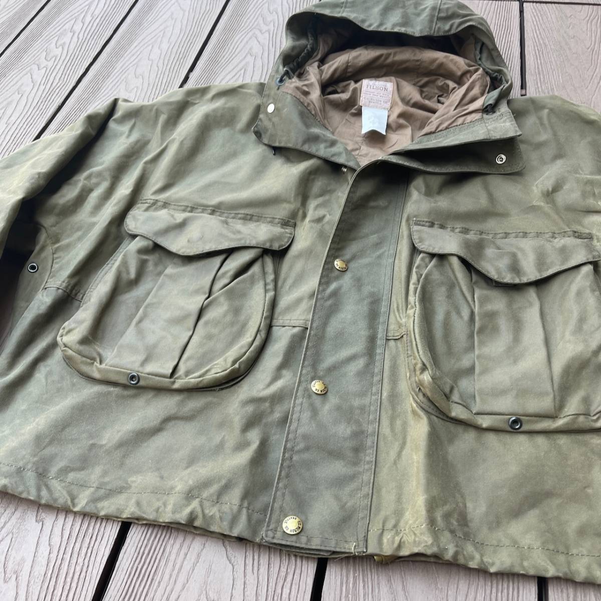 FILSON Wading Jacket Style 437 オールド　ビンテージ　フィルソン　フィッシング　ウェーディング　ジャケット　アウトドア　キャンプ_画像4