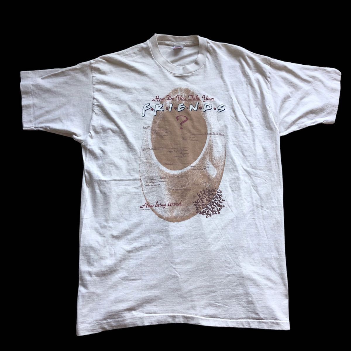 新品即決 FRUIT 90sフルーツオブザルーム OF 野村訓市 XXL ビンテージ USA製 プリントTシャツ 海外ドラマ FRIENDSフレンズ F.R.I.E.N.D.S LOOM THE 文字、ロゴ 新品即決 FRUIT 90sフルーツオブザルーム OF 野村訓市 XXL ビンテージ USA製 プリントTシャツ 海外ドラマ FRIENDSフレンズ F.R.I.E.N.D.S LOOM THE 文字、ロゴ