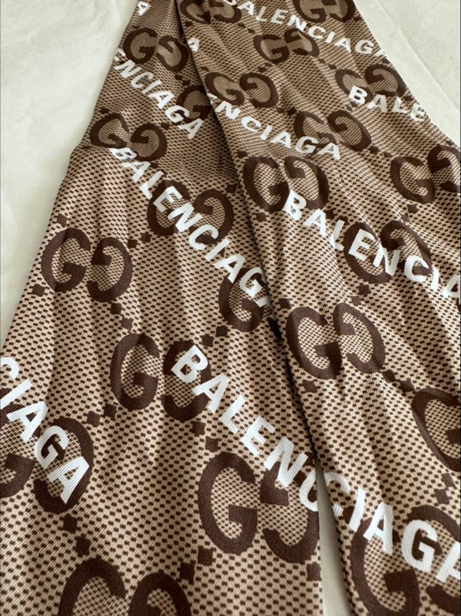 GUCCI × BALENCIAGA グッチ バレンシアガ ネックボウ スカーフ