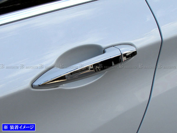 BMW X1 F48 超鏡面 ステンレス メッキ ドア ハンドル カバー ノブ ドアハンドルベゼル ドアアウターハンドル DHC－NOBU－319_画像5