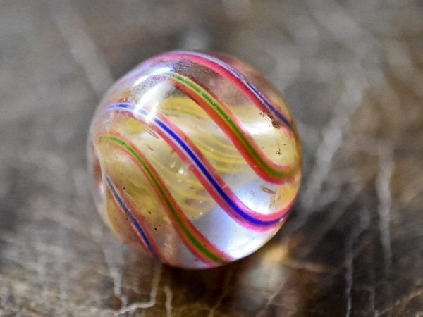 *. hoe . tonbodama * profit break up! ANTIQUE german marble beads B2 antique beads glass beads [ free shipping ][AB23007B-2]
