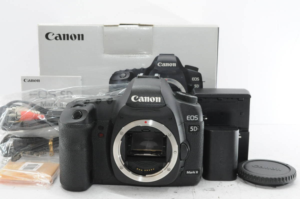 信頼】 EOS CANON キヤノン ☆特上品☆ 5D ＃8881 ☆元箱付き ☆完動品