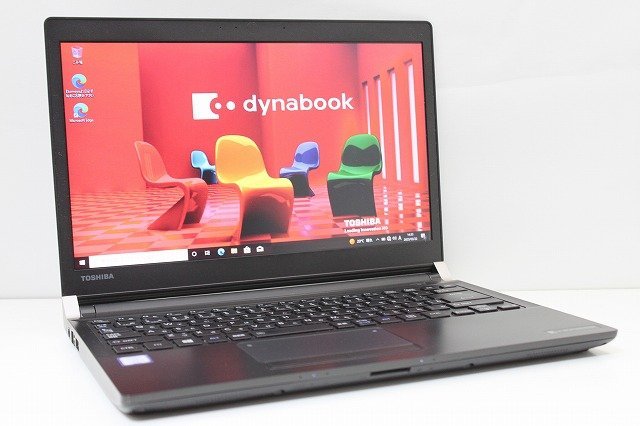 1円スタート 軽量 小型 東芝 dynabook R/J 第7世代 Core i5 メモリ