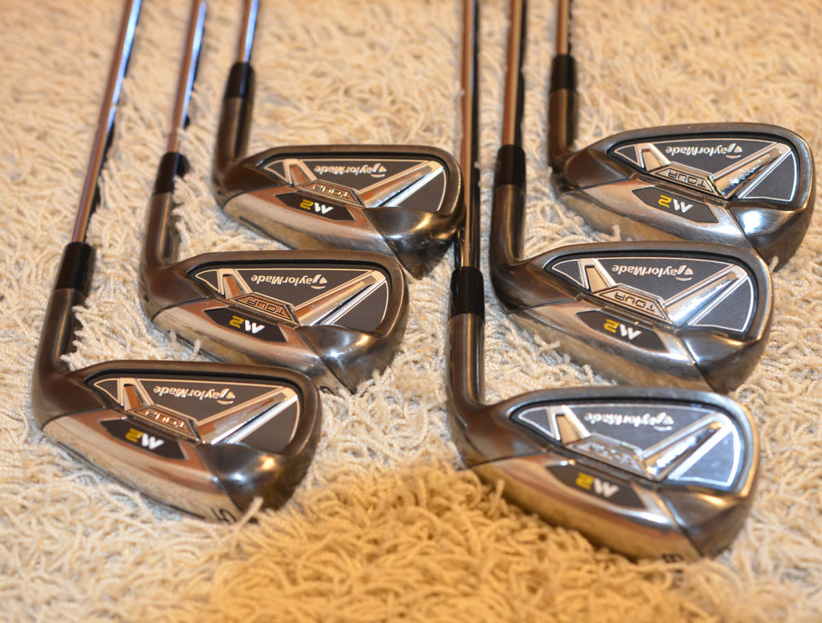 TaylorMade M2 Tour Iron 6件套裝MODUS 3 Tour 105硬度S製造商定制 <Br> テーラーメイド　M2　Tour　アイアン　6本セット　モーダス３　ツアー105　硬さS　メーカーカスタム