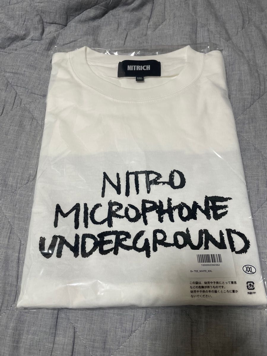 即日発送 NITRO MICROPHONE UNDERGROUND NMU B+ TEE