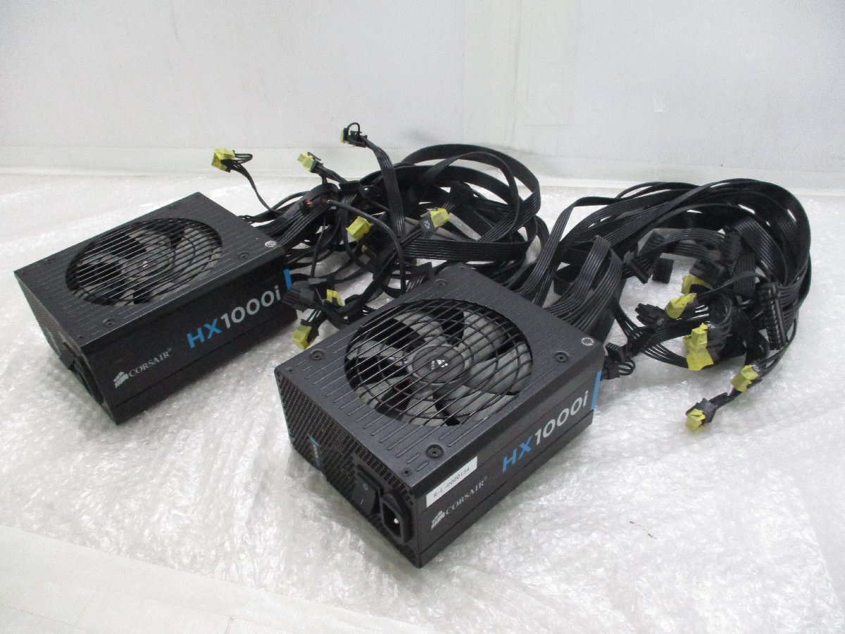 ☆CORSAIR コルセア HX1000i ATX電源ユニット 1000W 80PLUS 2個セット