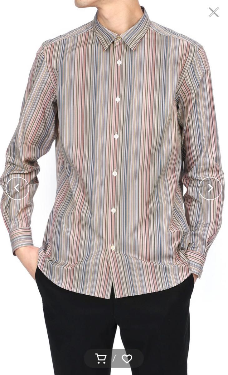 ポールスミス Paul Smith シグネチャーストライプシャツ 006LN ポールスミス Paul Smith シグネチャーストライプシャツ 006LN