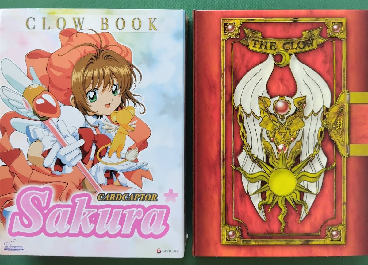 北米版 DVD】 カードキャプターさくら CLOW BOOK ディスク9枚 35話