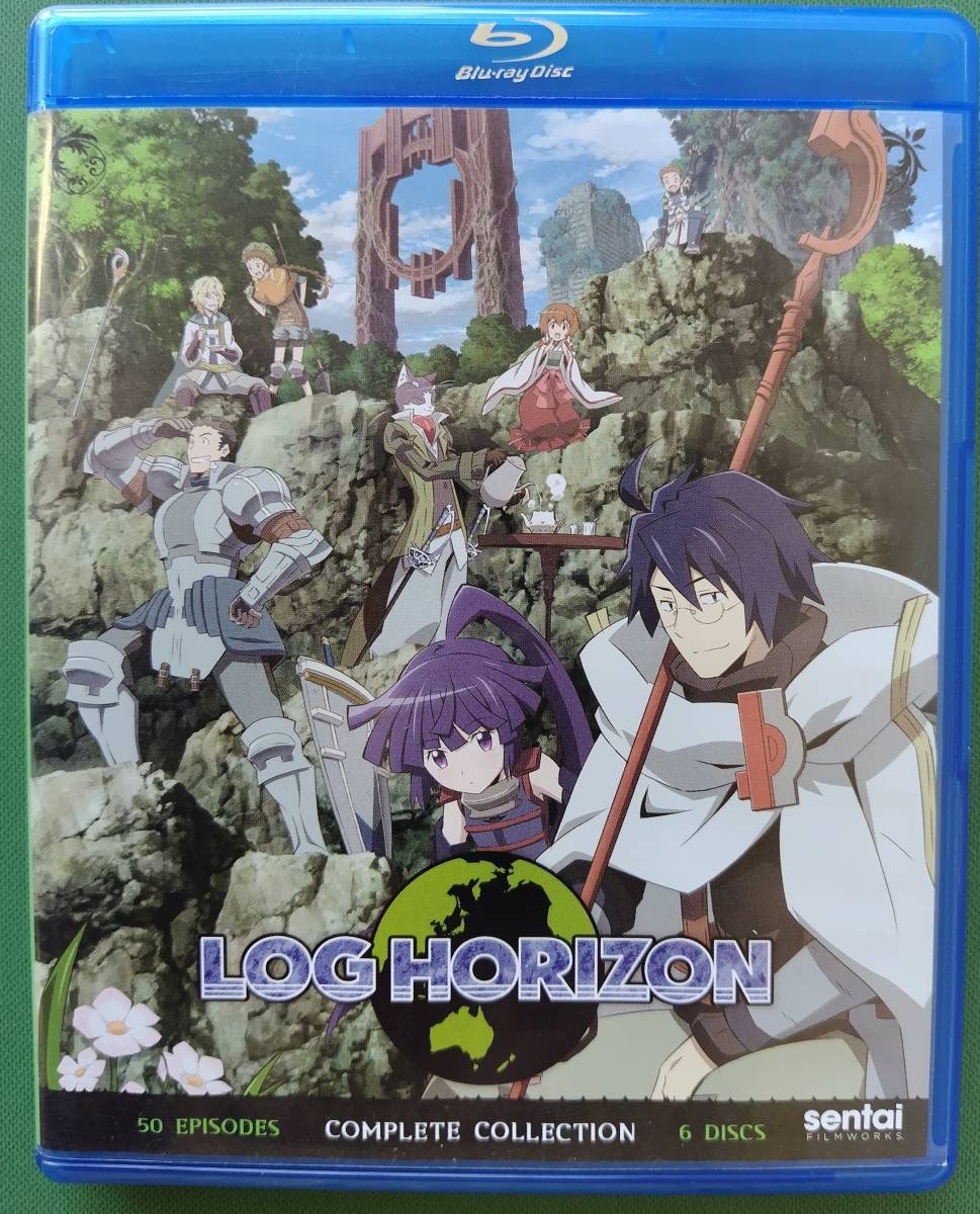 【北米版ブルーレイ】ログ・ホライズン 第1期+第2期 全50話 【20201024】送料込み！_画像1