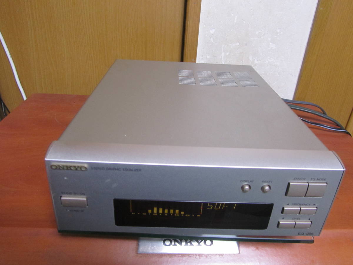 Yahoo!オークション - ONKYO EQ-205 動作確認済 ディスプレー良好 Yahoo!オークション - ONKYO EQ-205 動作確認済 ディスプレー良好