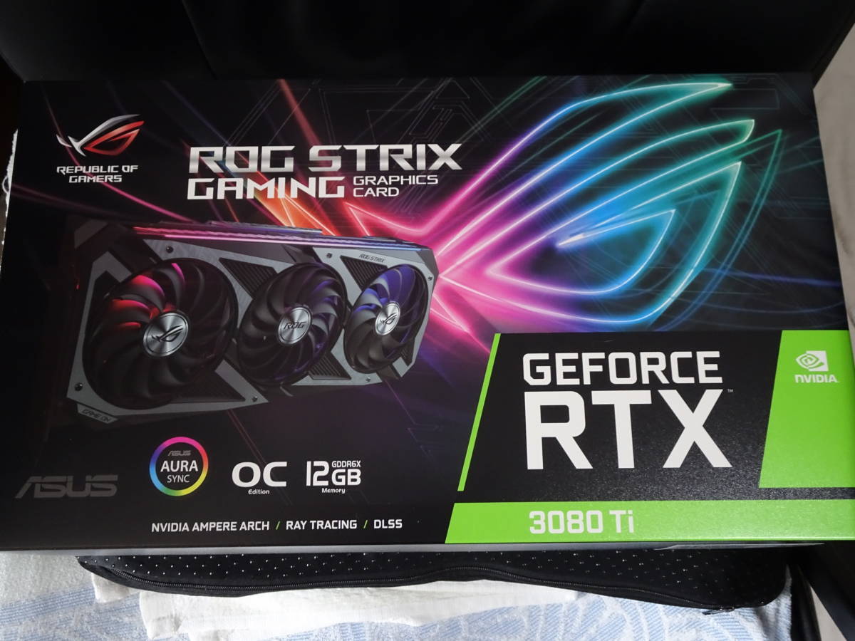 ROGSTRIX RTX3080Ti GAMING OC12G 中古動作確認済みです| JChere雅虎