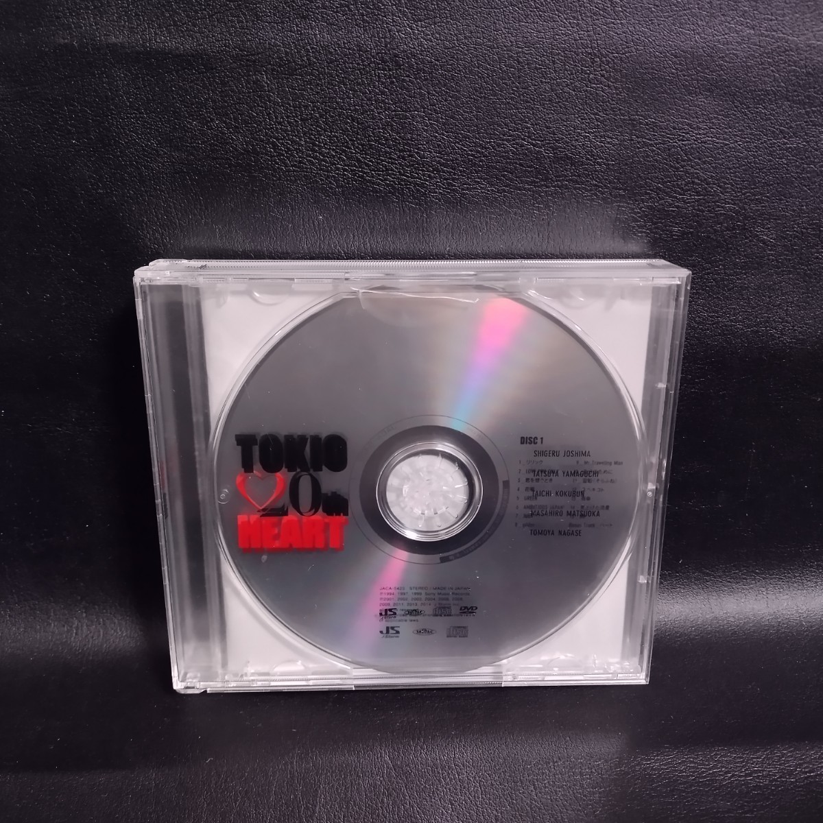 TOKIO】HEART[DVD付初回限定盤2] CD2枚組＋DVD 2014年｜代購幫