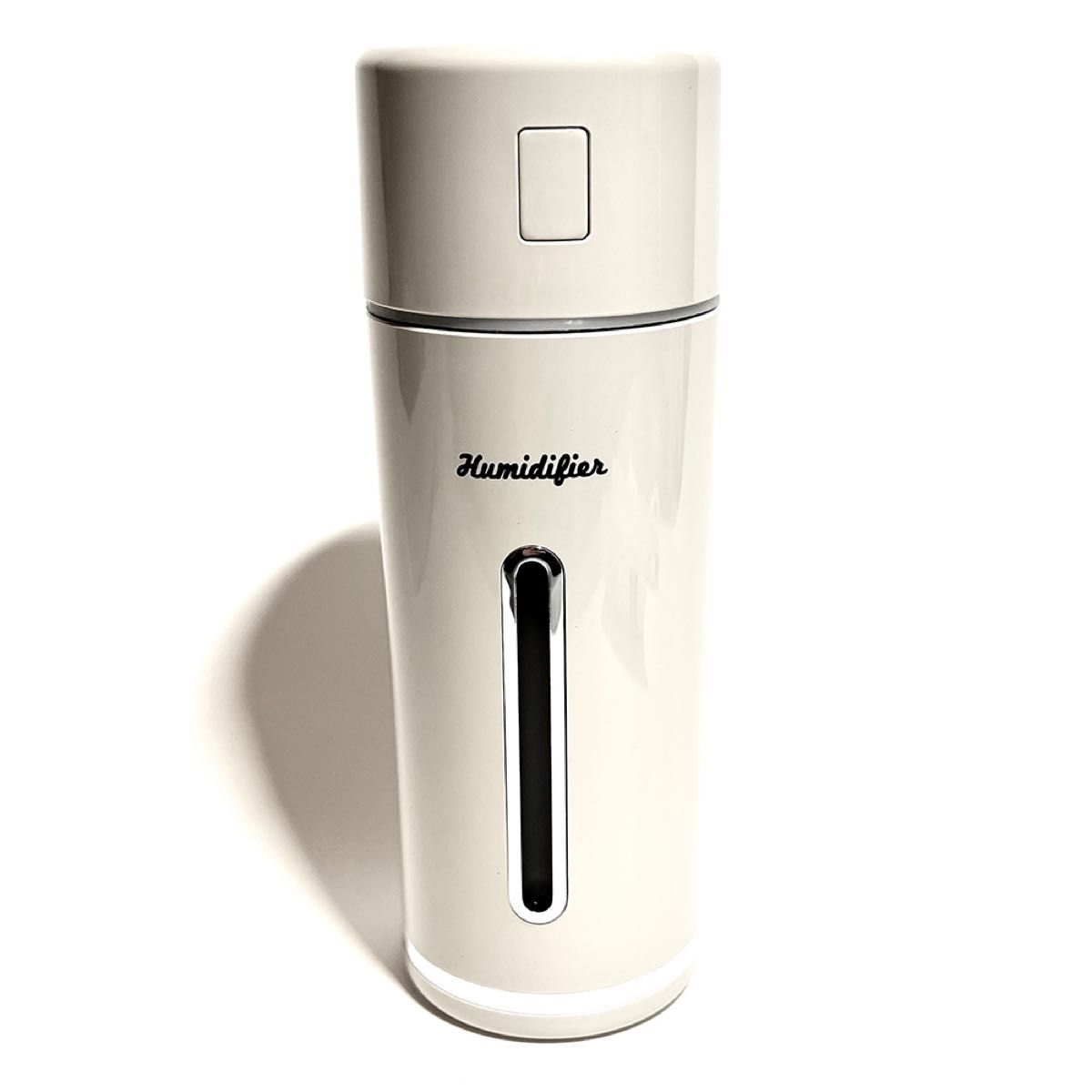 【新品】レトロデザイン アロマ水溶液 LED卓上加湿器 オフホワイト MINI HUMIDIFIER 東洋ケース