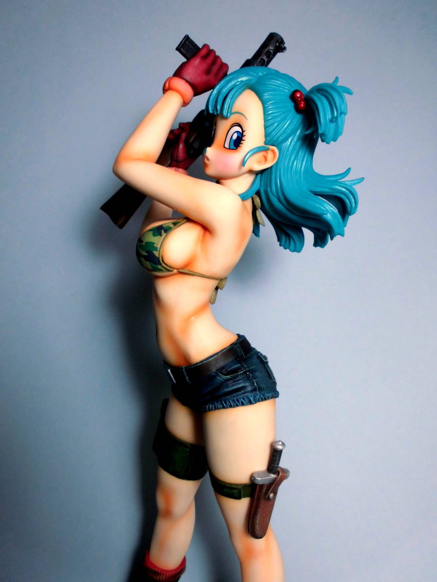 重繪☆布爾瑪 - BULMA - GLITTER＆GLAMORS（A Color）定制重繪龍珠DRAGONBALL圖 <Br> リペイント☆ブルマ-BULMA-GLITTER&GLAMOURS（Aカラー）カスタムリペイント　ドラゴンボールDRAGONBALLフィギュア