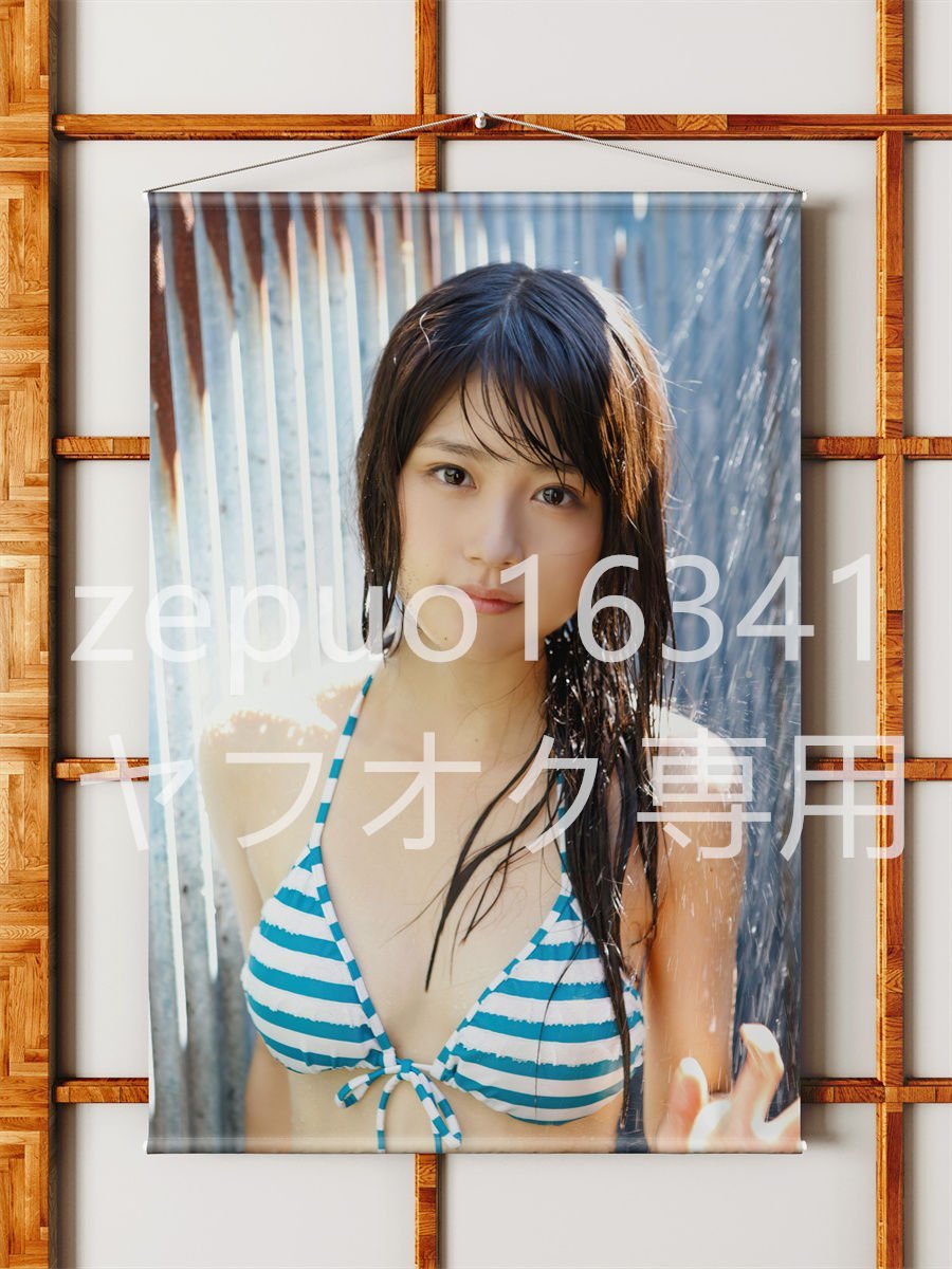 一番の 貴重!有村架純 タペストリー リバーシブル B1 メニコン