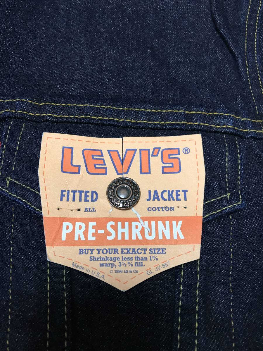 新品 未使用 90s バレンシア製 LEVI'S リーバイス MADE IN USA 復刻