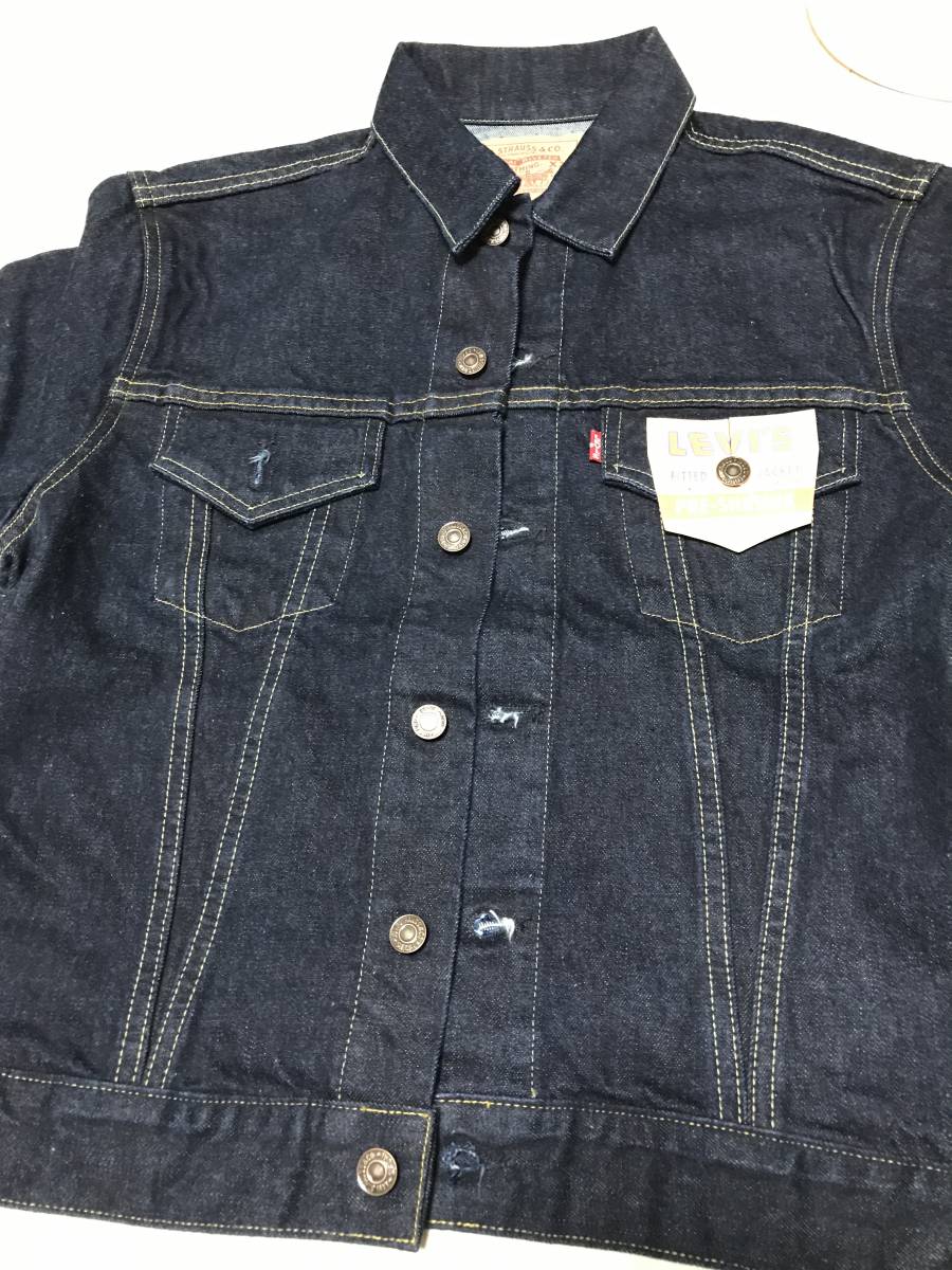 新品　未使用　90s バレンシア製 LEVI'S リーバイス MADE IN USA 復刻モデル 557XX アメリカ製 デッドストック ワンウォッシュ　70557 0006