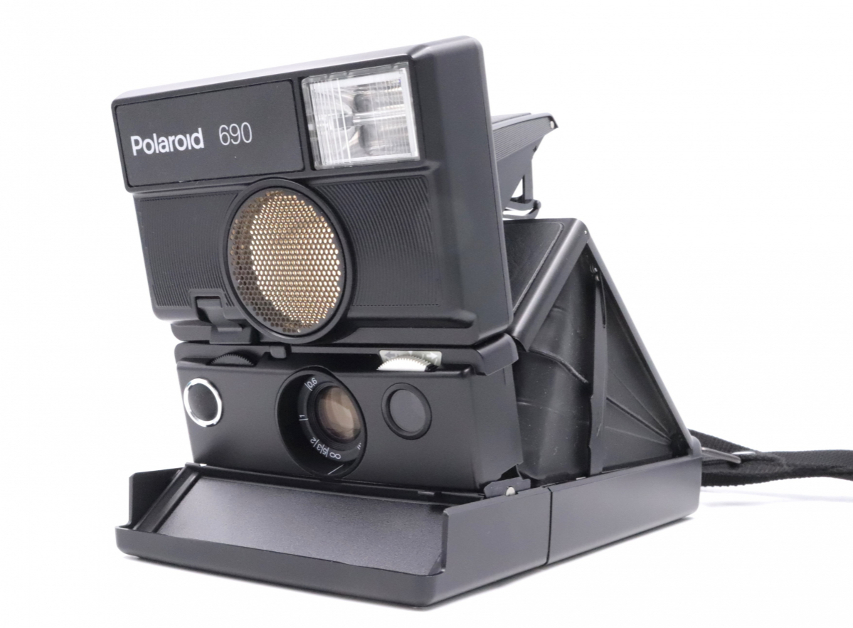 ト長】希少Polaroid 690 ポラロイドカメラインスタントカメラ