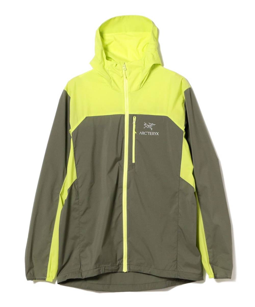 即決 Mサイズ ARC’TERYX SQUAMISH Hoodie Forage/Sprint イエロー 新品未使用 送料無料 アークテリクス ビームス