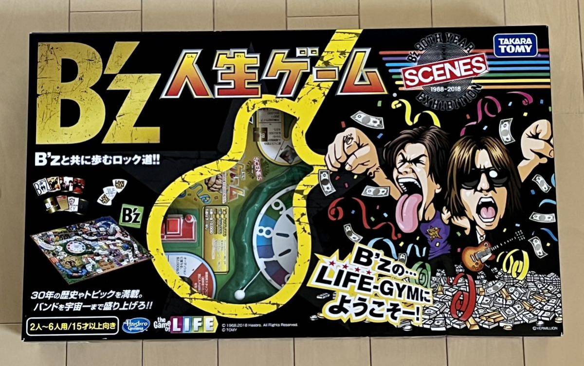 B'z 人生ゲーム新品未開封☆ B'z 30TH YEAR EXHIBITION ”SCENES” 1988