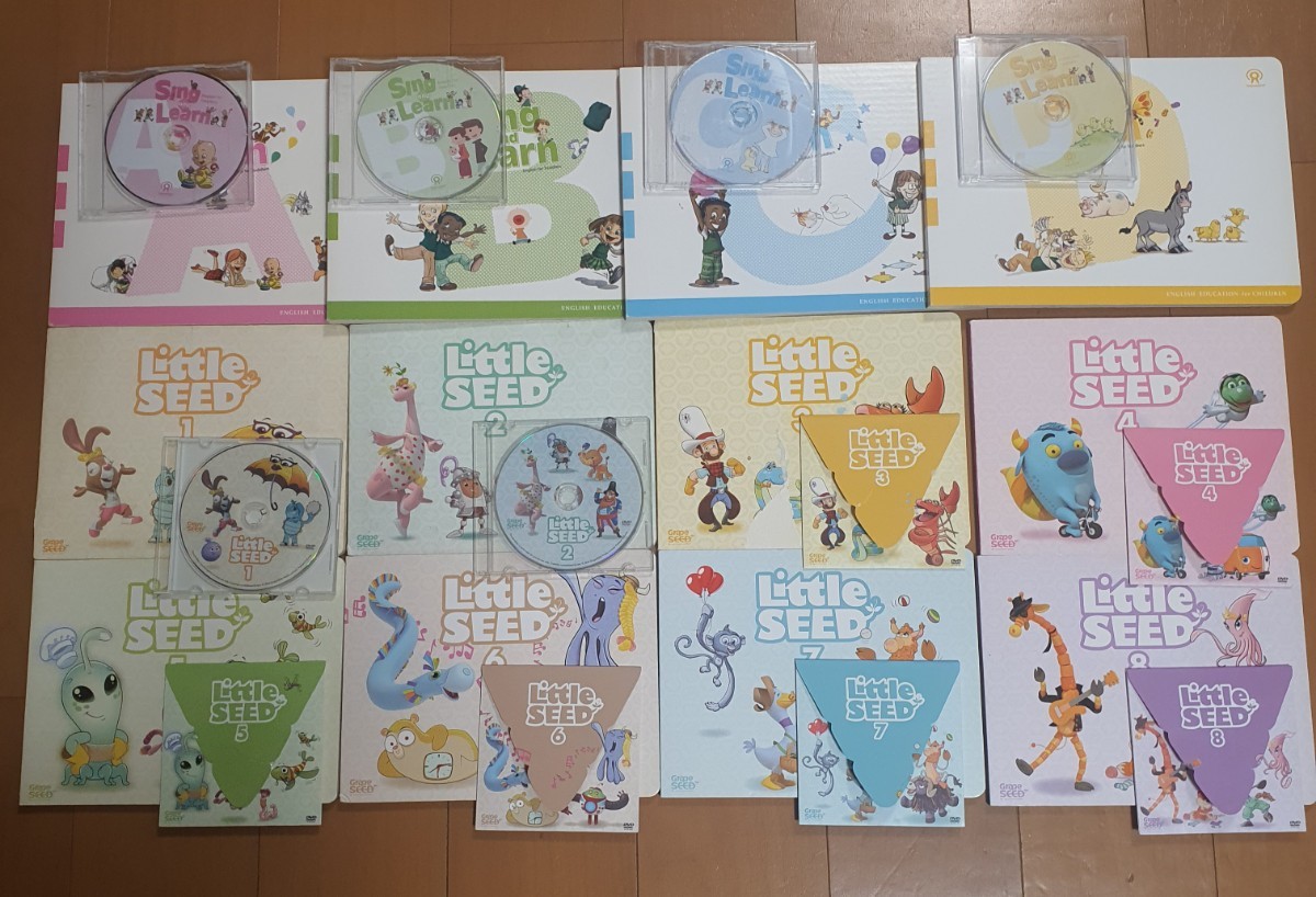 グレープシード 英語教材 Grape SEED ユニットunit 1～16 CD DVD