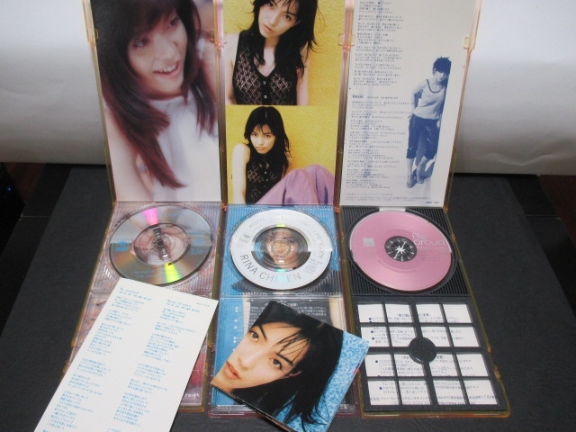 CD 8㎝ シングル【 知念里奈 6枚セット 】WING / YES / Be yourself / PINCH / Be Proud / Break out Emotion_画像2