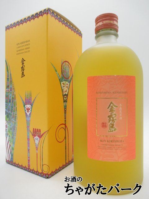 霧島酒造 金霧島 冬虫夏草酒 25度 720ml いも焼酎_画像1