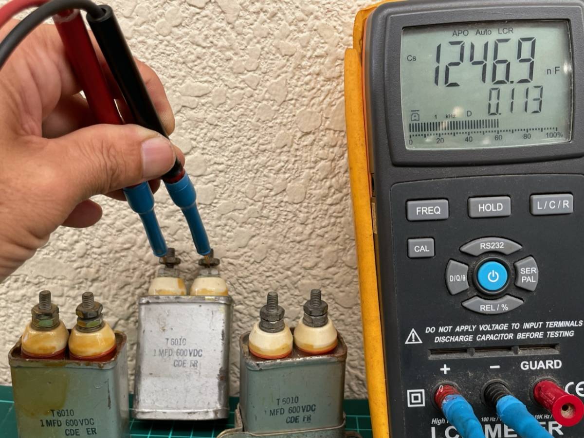 CORNELL-DUBILIER E. 1MFD 600VDC capacitor 3個セット　オイルコンデンサ アマチュア 真空管 ユニオンサプライ沖縄_画像7