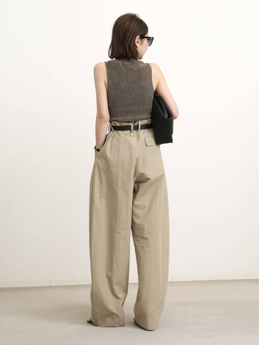 STUDIO NICHOLSON DOUBLE PLEAT PANTS スタジオニコルソン パンツ_画像3