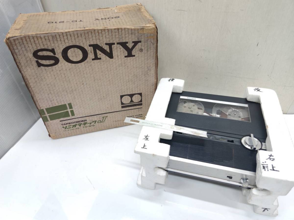 送料無料g22351 SONY ソニー TC-210 カセットデッキ テープレコーダー