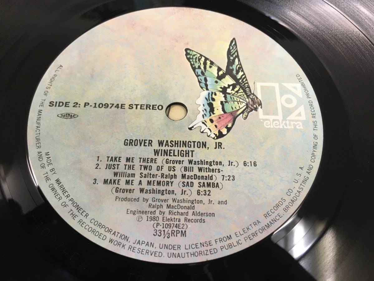 Grover Washington Jr.★中古LP国内盤帯付「グローヴァ―・ワシントンJr.～ワインライト」_画像5