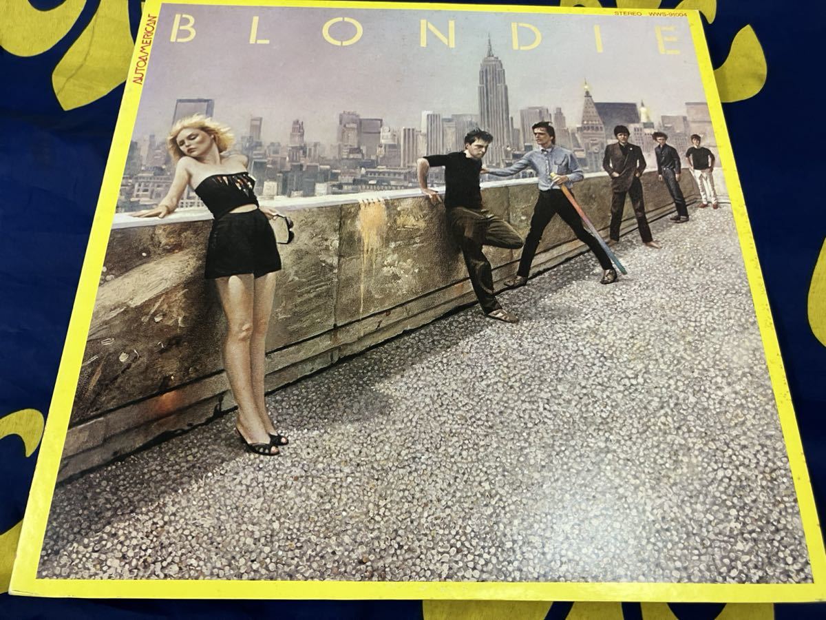 Blondie★中古LP国内盤7'シングル付「ブロンディ―～オートアメリカン」_画像1