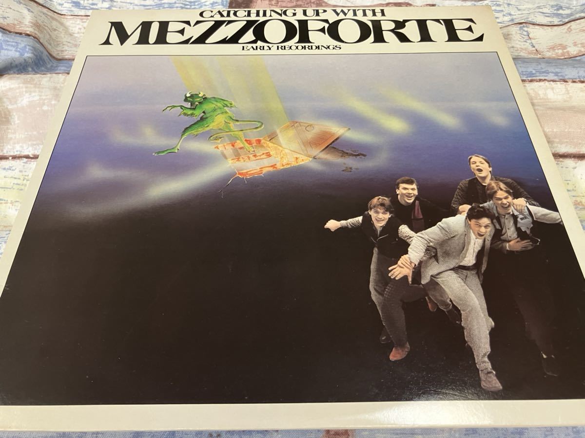 Mezzoforte★中古LP+12’シングルUK盤「メゾフォルテ～Catching Up With」の画像1