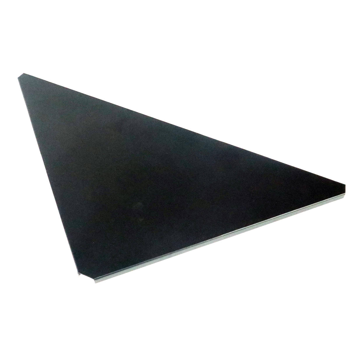 【国内発送・送料無料s】フィールドラック用 三角コーナー（コーナーエクステション）×2枚 ブラック クッキングテーブルの画像2
