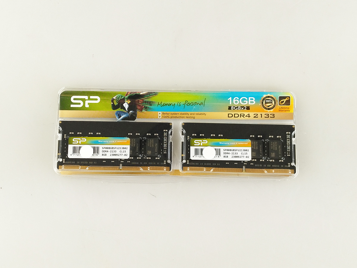 【新品】DDR4 16GB 8GB×2枚 ノートPCメモリ PC4 DDR4 2133 Silicon Power シリコンパワー _画像1