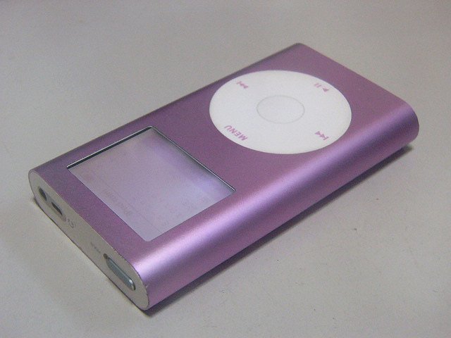 iPod mini A1051 第2世代 16GB CF化 バッテリー良好 ピンクの画像3